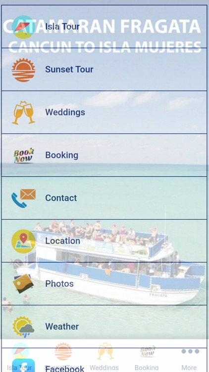 Catamaran Fragata Cancun