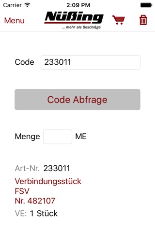 Nüßing Scan-App v.2 screenshot 2