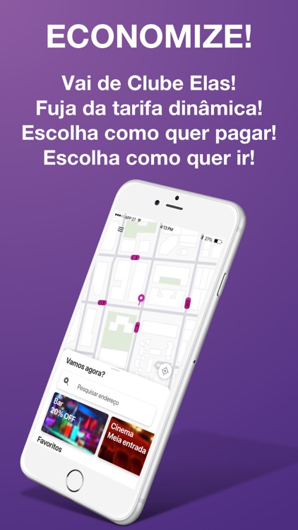 Clube Elas para passageiras