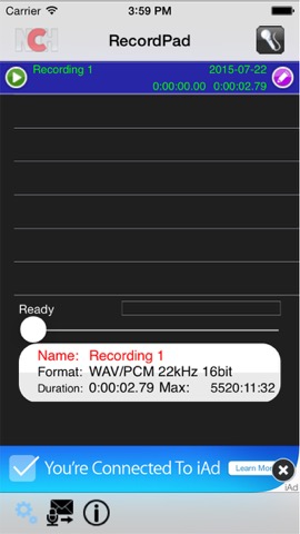 RecordPad Sound Recorderのおすすめ画像2