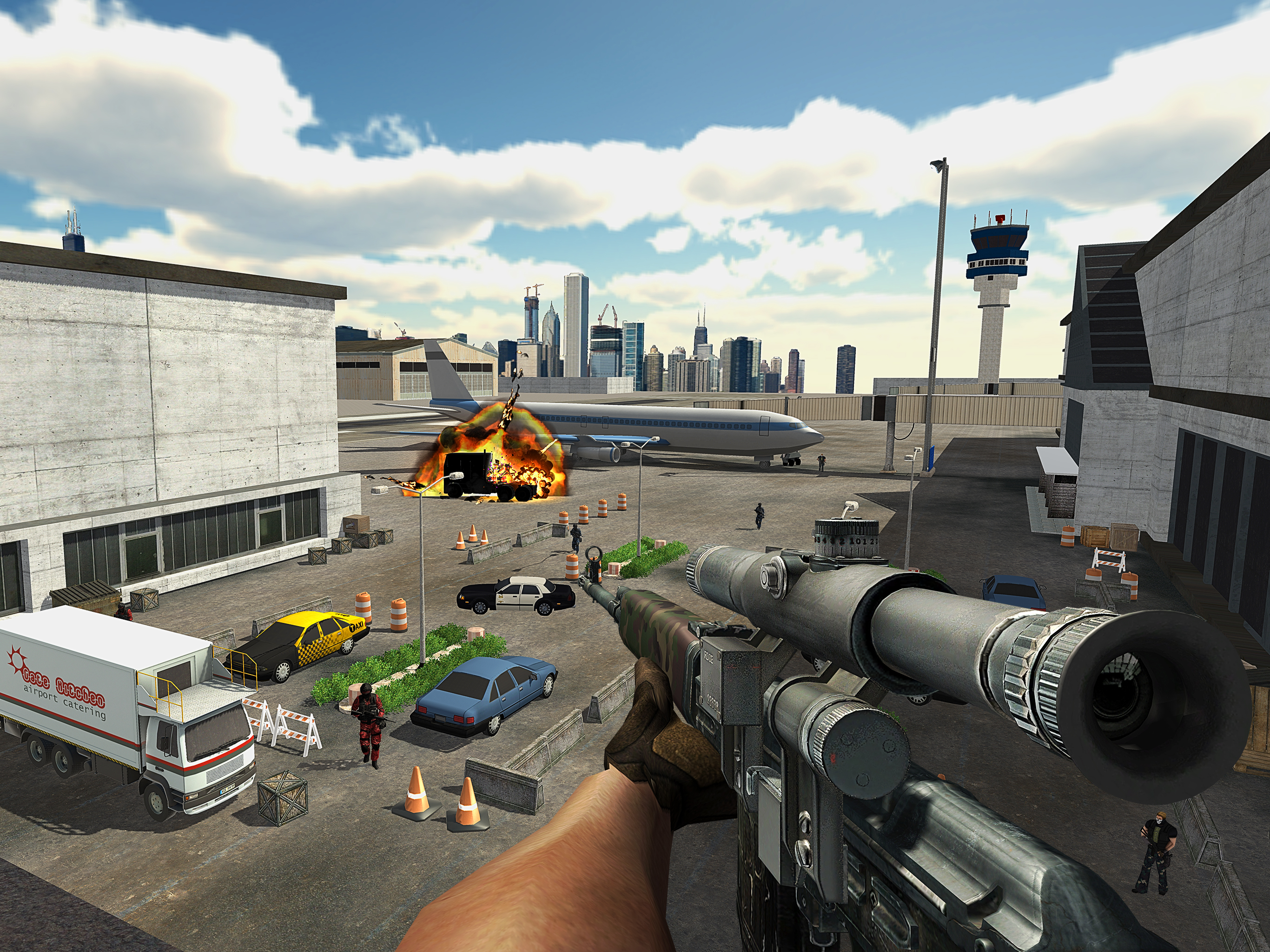 Sniper 3D Rust
