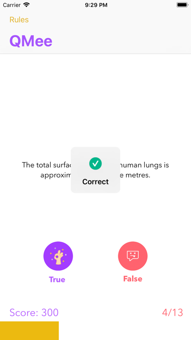 QMee (True or False) Screenshot 3 of 4