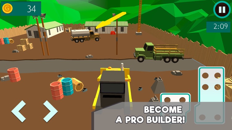 USA City Border Wall Construction