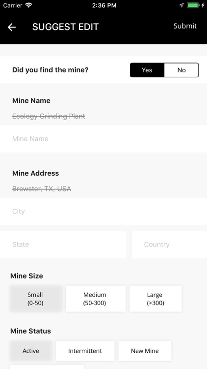 mapAmine - sell to more mines screenshot-4