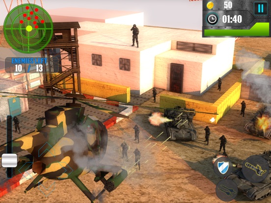 Gunship Battle Air Strike 2018 iPad screenshot
