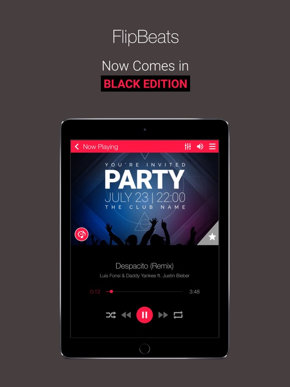 FlipBeats | Best Music App Screenshots
