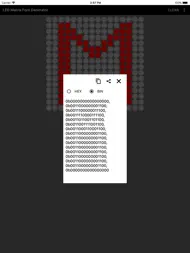 LED Matrix Font Generator ipad bilder 2