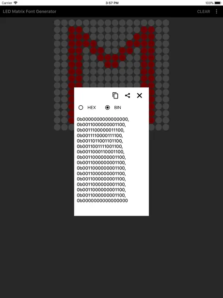 LED Matrix Font Generator