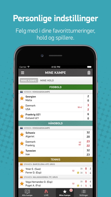 FlashScore.dk screenshot-3