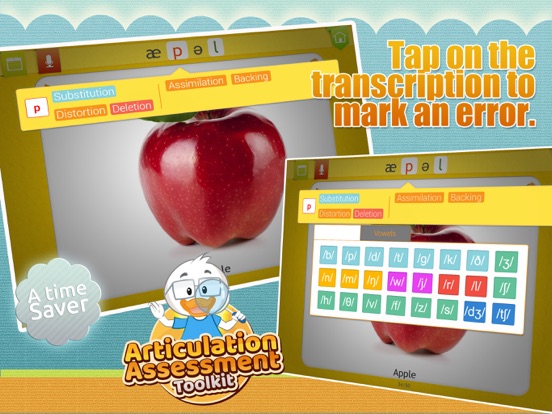 Screenshot #2 for Articulation Assessment ToolKt