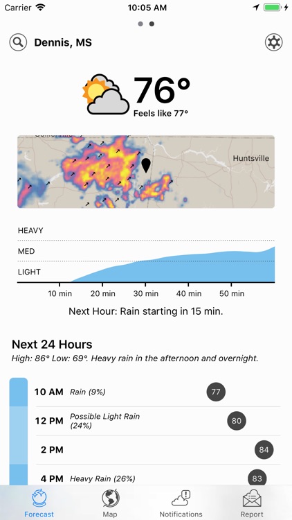Dark Sky Weather screenshot-0