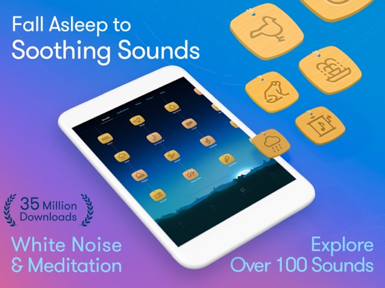 Relax Melodies P: Sleep Sounds iPad app afbeelding 1