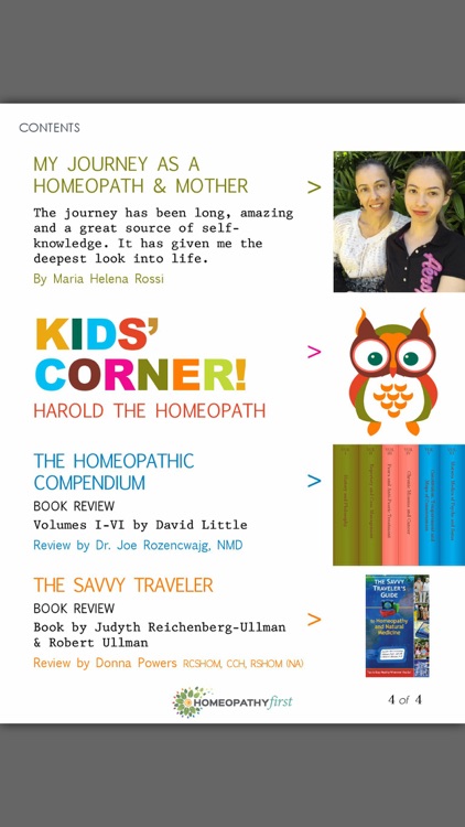 Homeopathy First Magazine screenshot-4