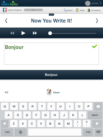 Screenshot #6 pour Cours de Français Hello-Hello