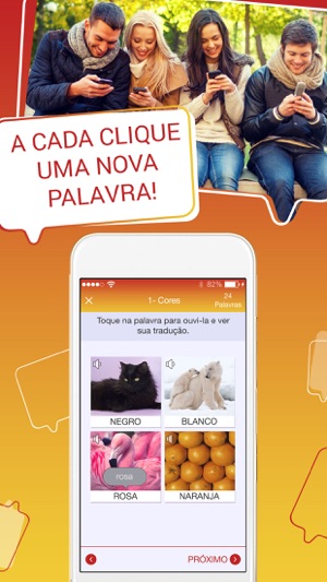Kantoo Vocabulário Espanhol(圖4)-速報App