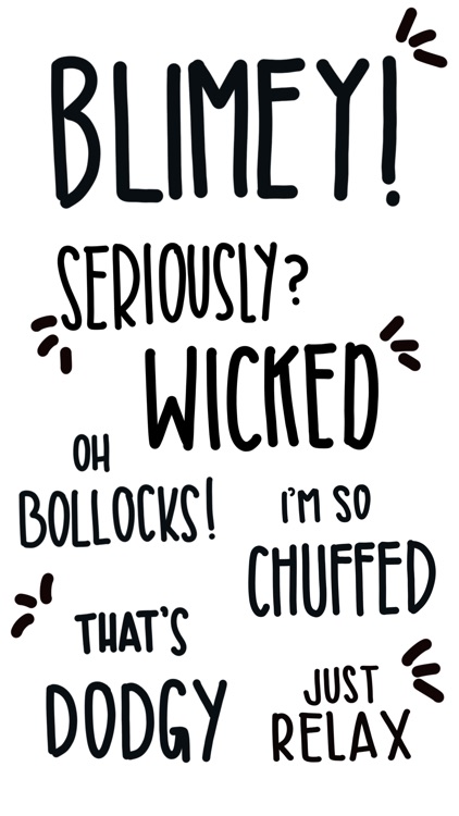 Lettering Stickers