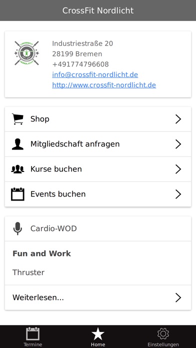 CrossFit Nordlicht screenshot 2