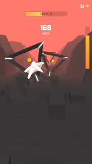 wingsuit fall iphone screenshot 2