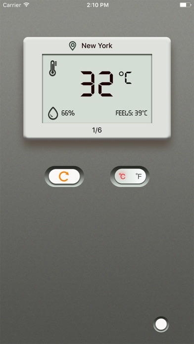 Screenshot #1 pour Thermomètre numérique