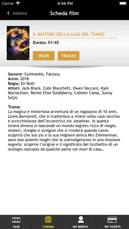 Game screenshot Webtic Cinema Teatro Olbia apk