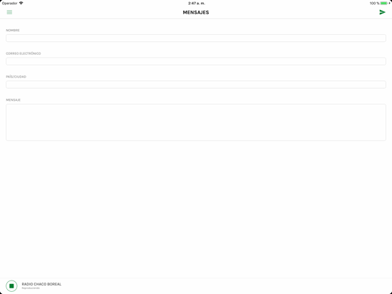 Screenshot #6 pour Radio Chaco Boreal