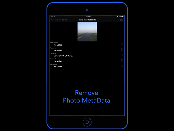 Hidden Photo Data