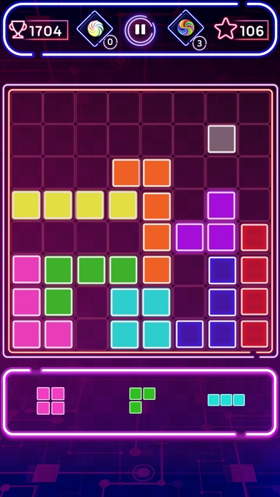 Block Puzzle Neon screenshot 2