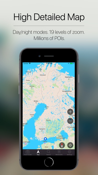 Finland Offline Travel Map screenshot 3