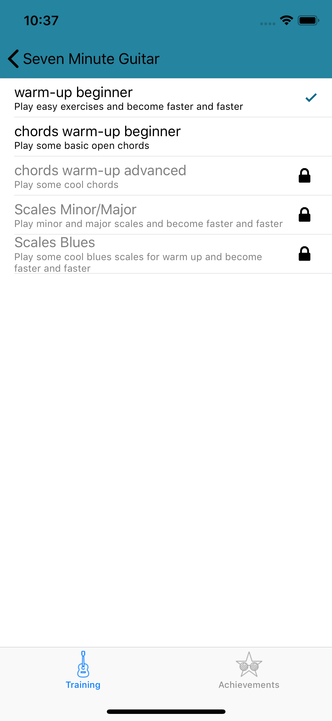7 Minute Guitar Workout screenshot 8