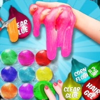 Clay Ball and Balloon Slime Game