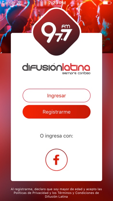 Screenshot #1 pour Difusión Latina FM