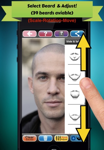 Beard Booth - Photo Editor App screenshot 3