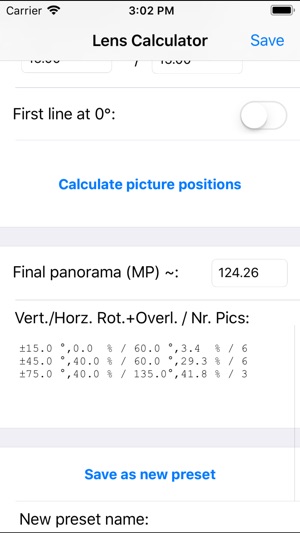 Panorama Calculator on the App Store