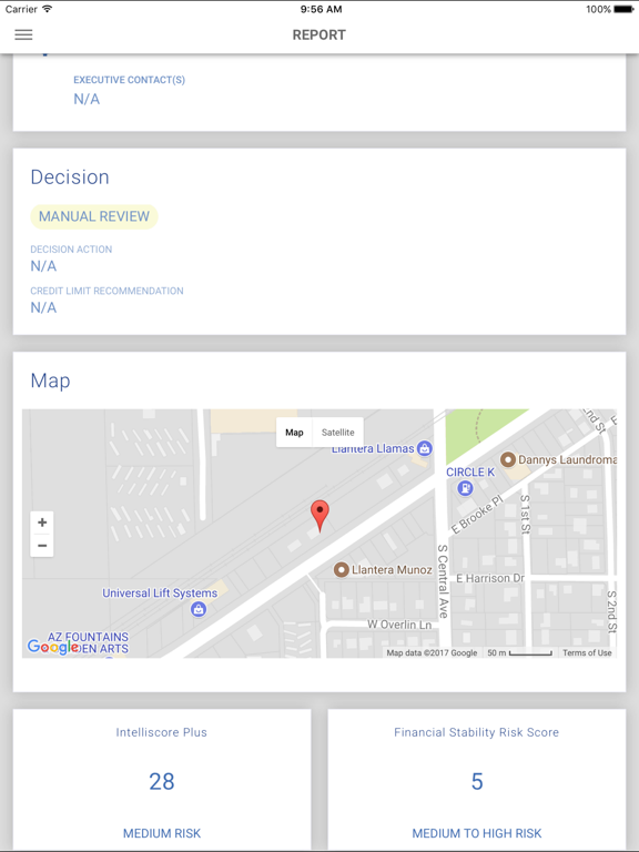 BusinessIQ Mobile iPad screenshot 4 - Business app