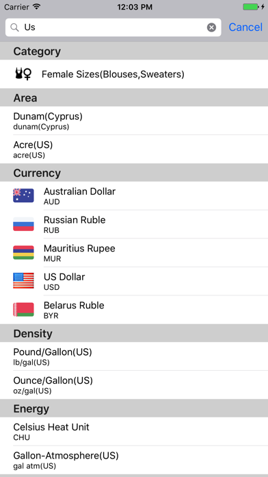 Screenshot #3 pour Measures - Unit Converter