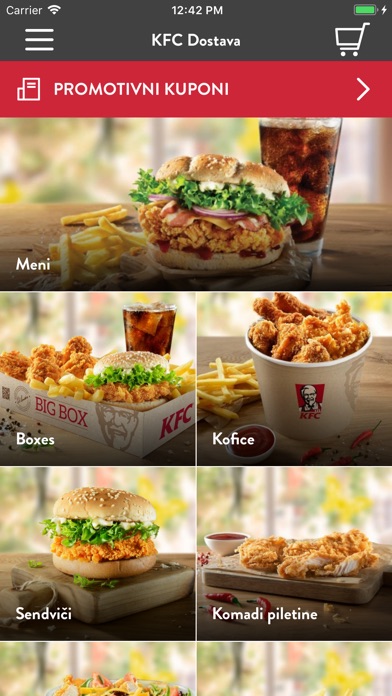 KFC Srbija - Dostava Hrane screenshot 2