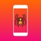 Spider on Screen is a fun application that describes spiders on the screen jokes that are hot on the internet