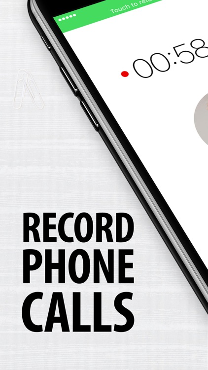 Call Recorder for iPhone. screenshot-0