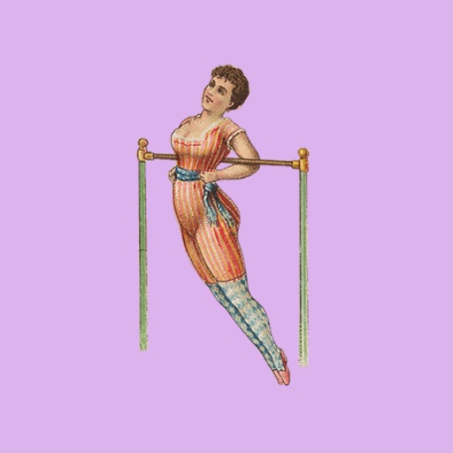 Vintage Acrobat Babes Workout iOS App