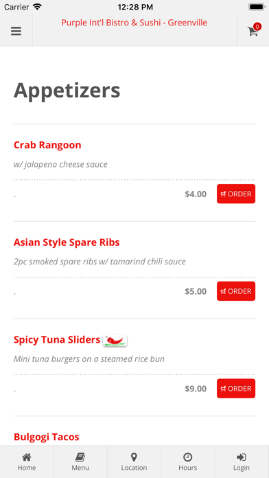 How to cancel & delete Purple Int'l Bistro & Sushi from iphone & ipad 2