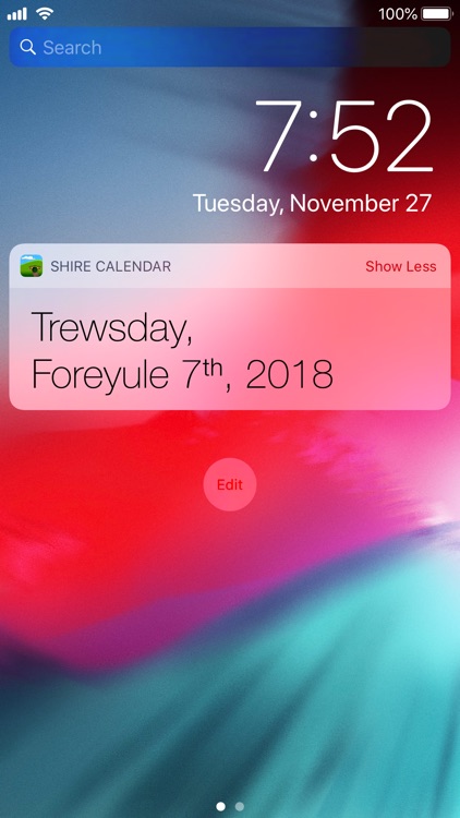 Shire Calendar