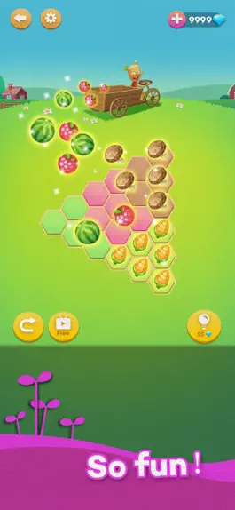 Game screenshot Hexa Farm :Simple Block Puzzle hack