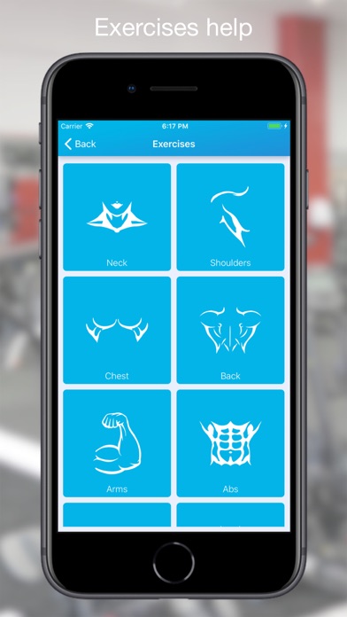 Gym Book: training notebook Screenshot