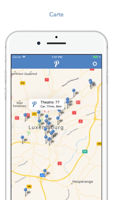 Screenshot #2 pour Parking Luxembourg