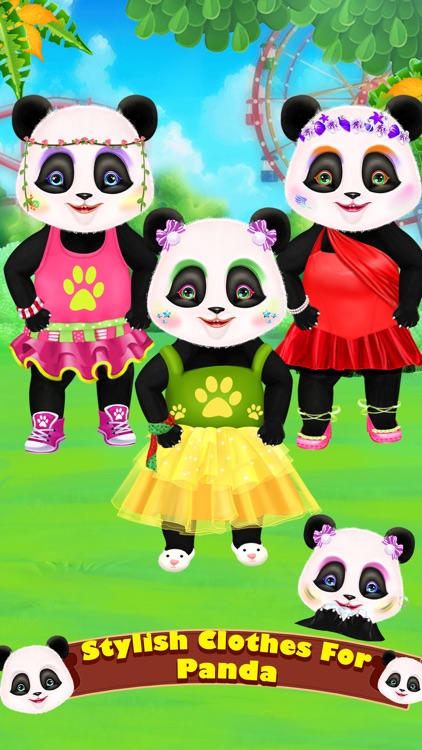 Cute Panda Care Fashion Resort screenshot-3