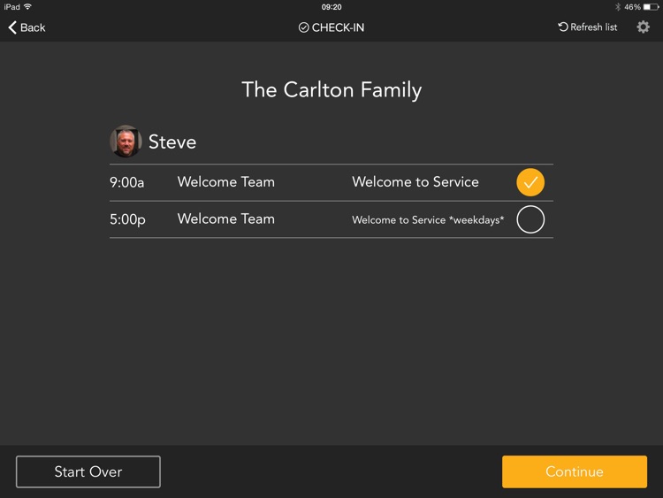 Check-In App
