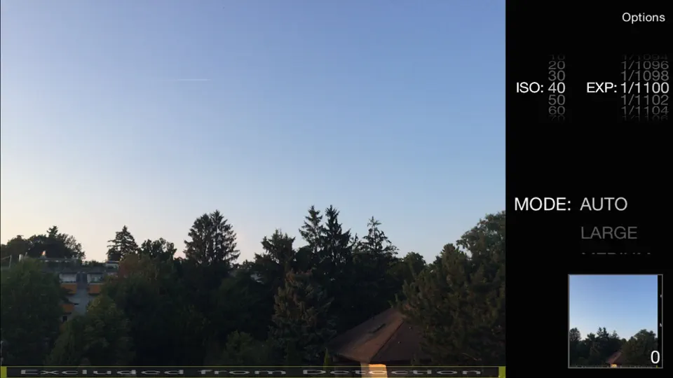 Capture d'écran de ILightningCam 2 Lite sur iPhone 5