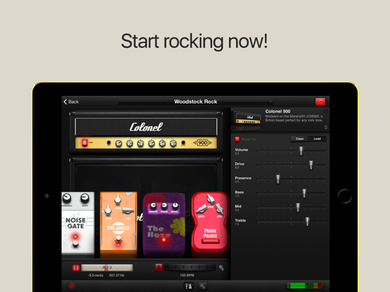 AmpKit - Guitar amps & pedals iPad app afbeelding 4