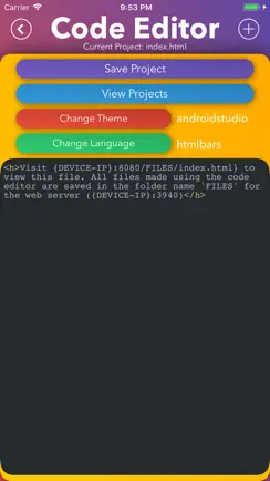 IHost - HTML Live iPhone image 2