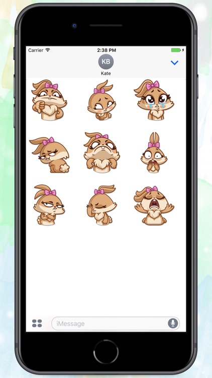 Honey Bunny! Stickers